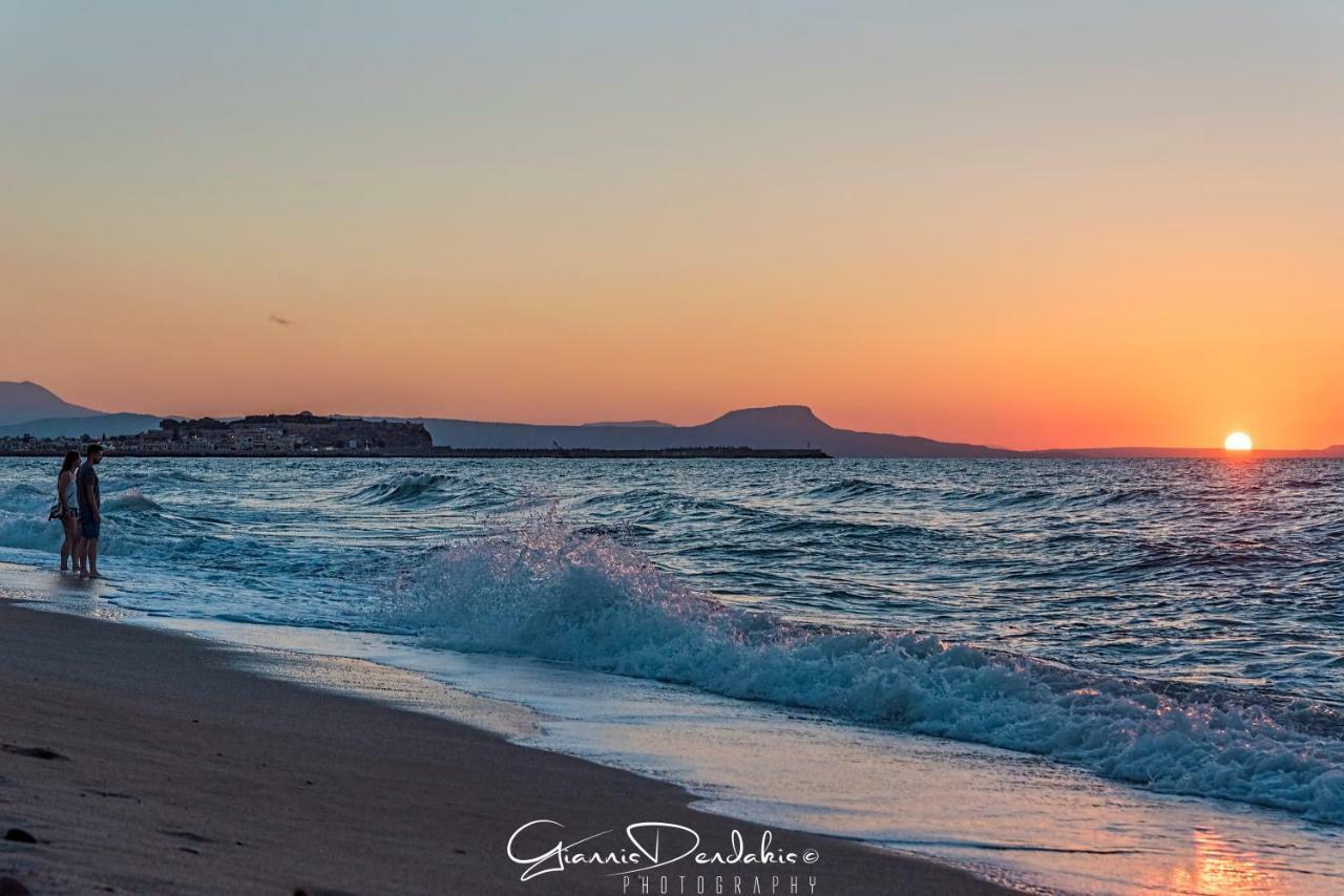 Seaside Home Rethymno  Bagian luar foto